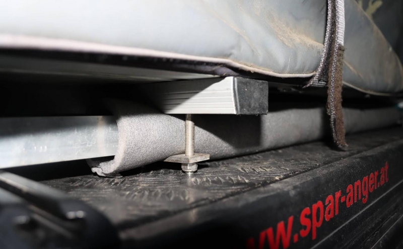 Befestigung am Dachtru00e4ger