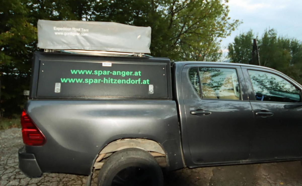 Dachzelt zur Vermietung